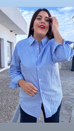Camisa rayas chic