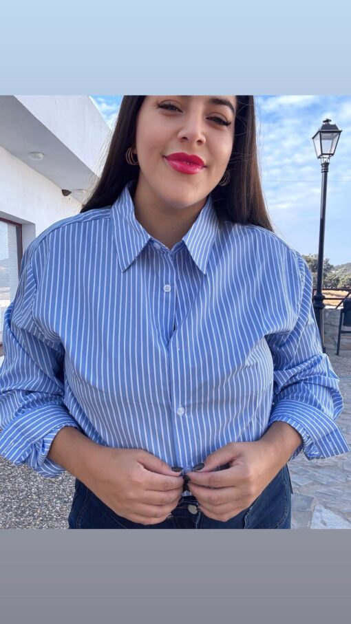 Camisa rayas chic - Imagen 4