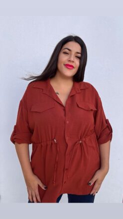 Camisa maxi Zaara