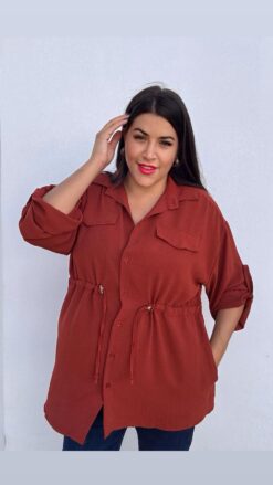 Alternative view of Camisa maxi Zaara