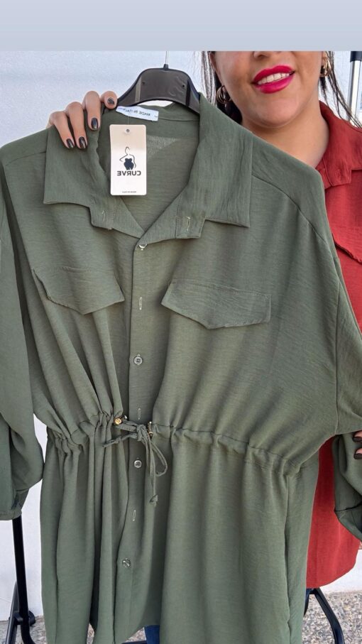 Camisa maxi Zaara - Imagen 5